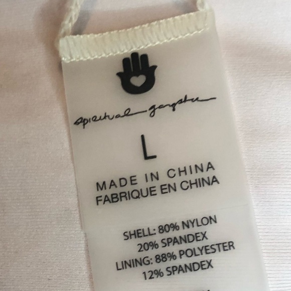 Spiritual Gangster Floral Strapless Bikini Top Size Large - Picture 5 of 7